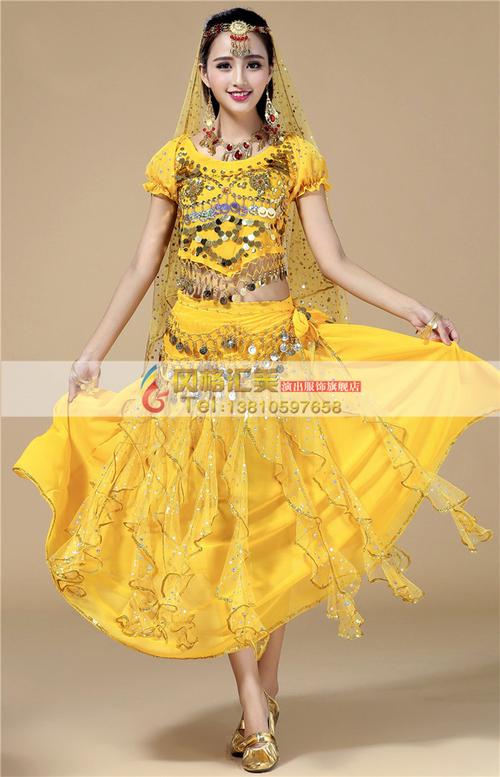肚皮舞蹈服装批发专业演出服装批发工厂风格汇美演出服饰
